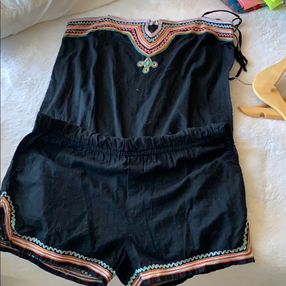 Dry cleaned romper
